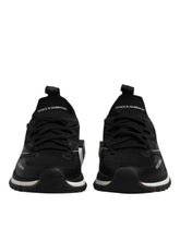 Dolce & Gabbana Black SORRENTO Lace Up Men Sneakers Shoes